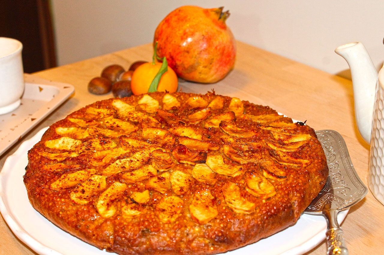 Torta di miglio e mele (senza glutine)
