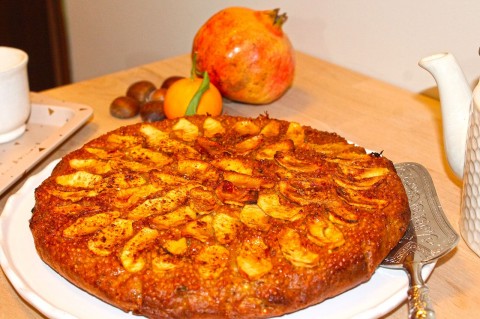 Torta di miglio e mele (senza glutine)
