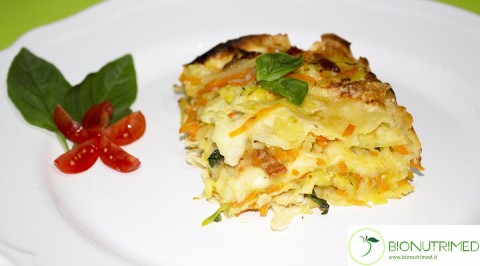 Bionutrimed - Nutrizionista a Catania propone la ricetta di Lasagne di Pane Carasau.